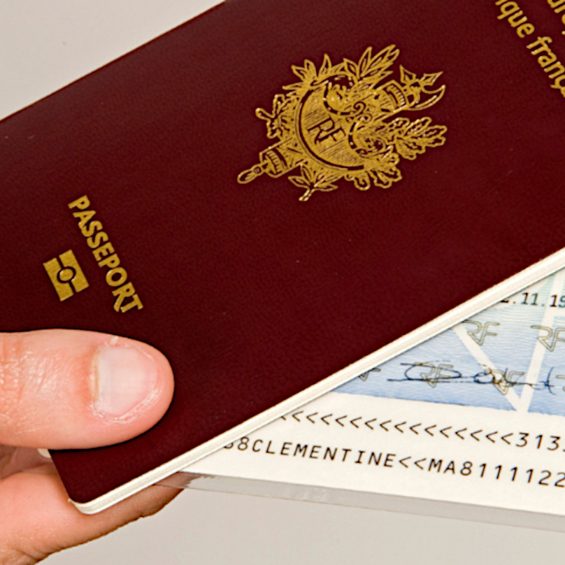 Carte d'identité et passeport - Format carré