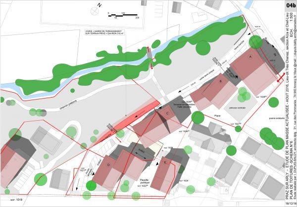 Plan du futur quartier piétonnier