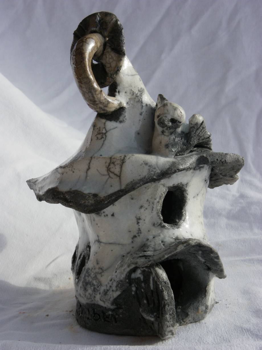 Œuvre artistique : céramique de Claudine Loubet (Douvaine)