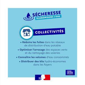 Chaque geste compte pour économiser l'eau - Collectivités - Préfecture de la Haute-Savoie