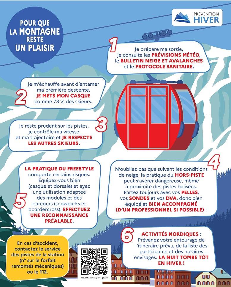 Prévention hivernale &quot;Pour que la montagne reste un plaisir&quot; - MDEM