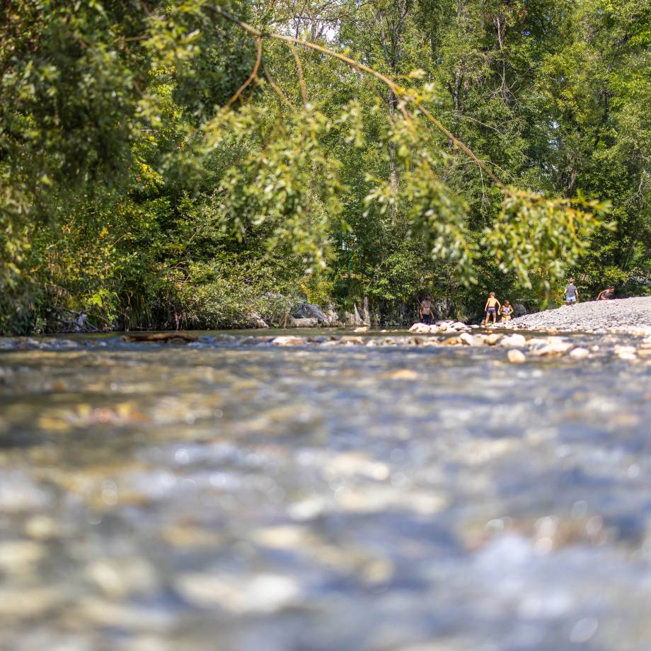 Eau Arly rivière - Format carré - Maxime Lullo