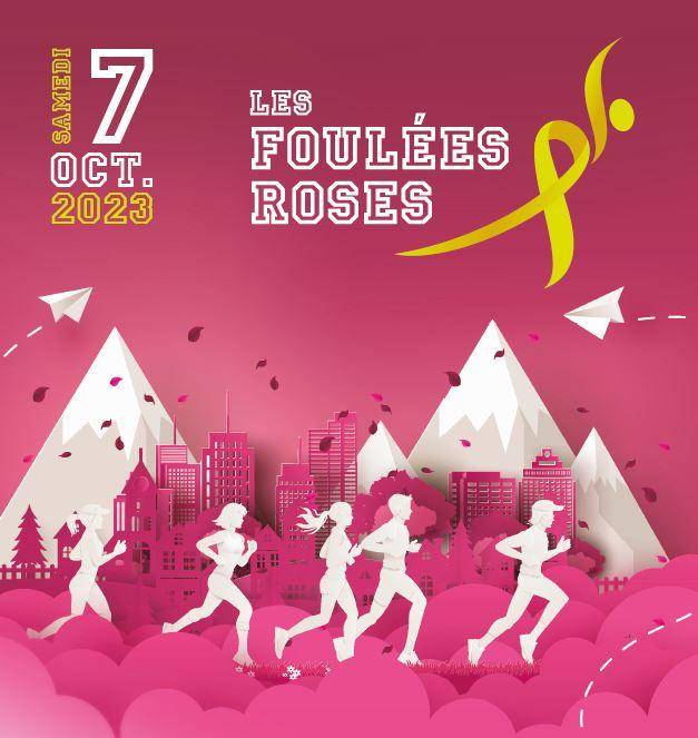 Octobre Rose 2023 : le 7 octobre, à Annemasse : « Les foulées roses »