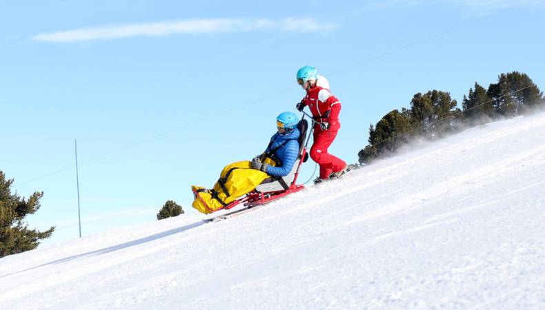 Handiski - ESF de Praz-sur-Arly