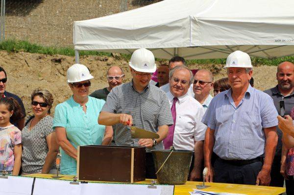 Pose de la première pierre du programme d’accession sociale au Jorrax
