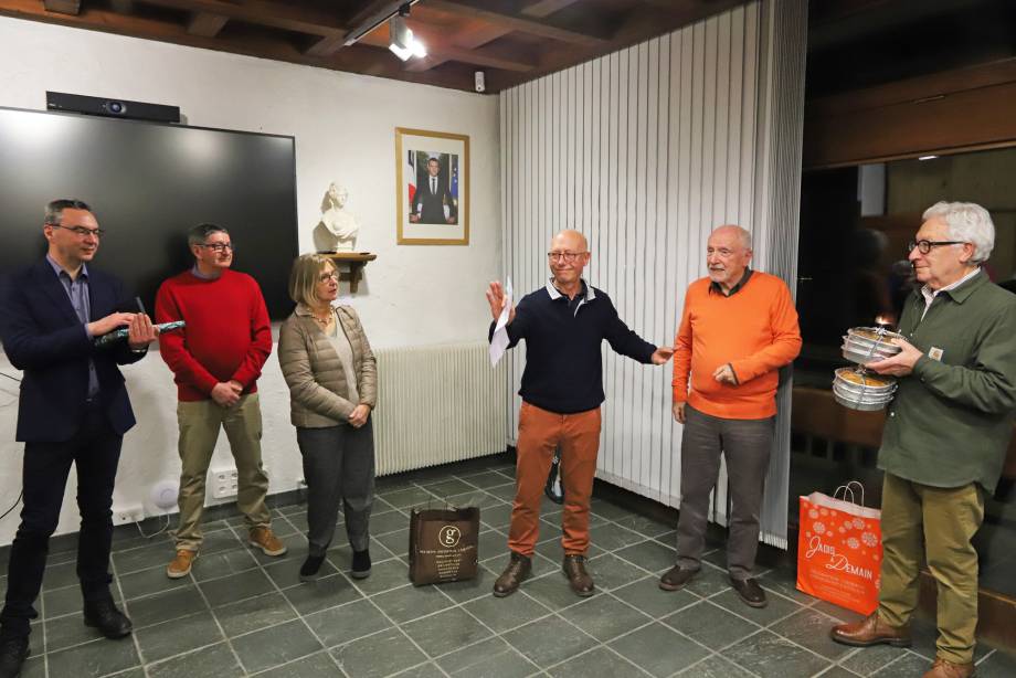 Jumelage Praz Roscoff accueil en mairie