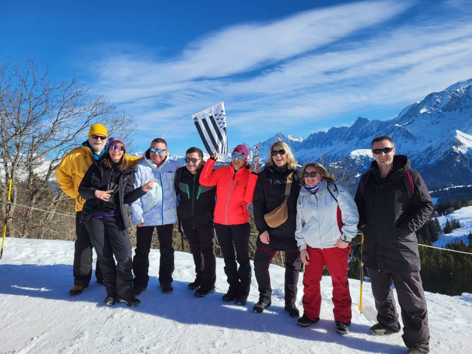 Jumelage Praz-Roscoff ambiance festive