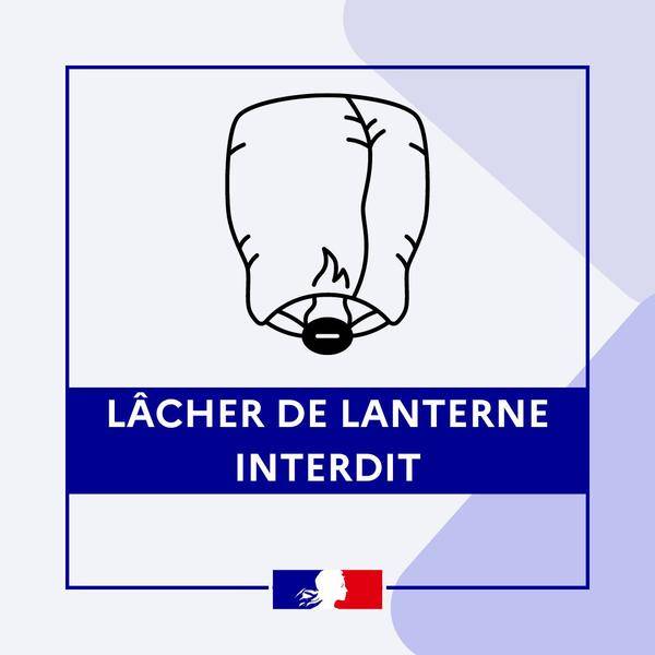 Lâcher de lanterne - Gouvernement français