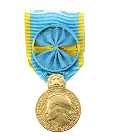 Médaille d’or de la Jeunesse, des Sports et de l’engagement associatif
