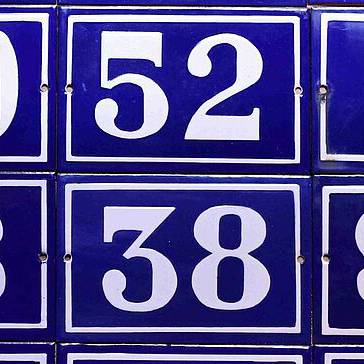 Numérotation de voirie