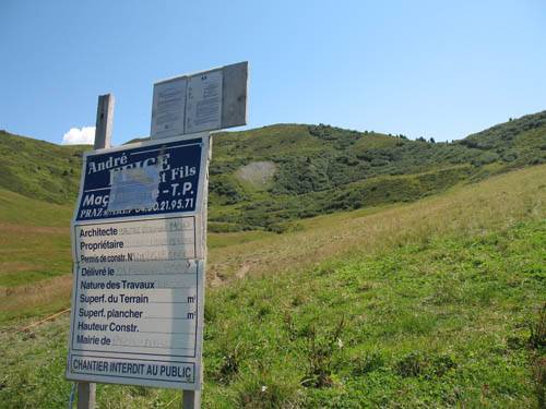 Permis de construire du téléski situé sur Notre-Dame-de-Bellecombe