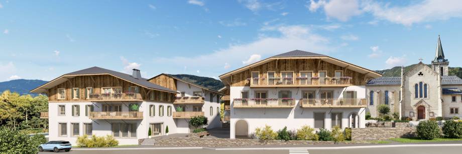 En perspective, le projet de la résidence &quot;Le Pratz&quot; de Regency Immobilier -