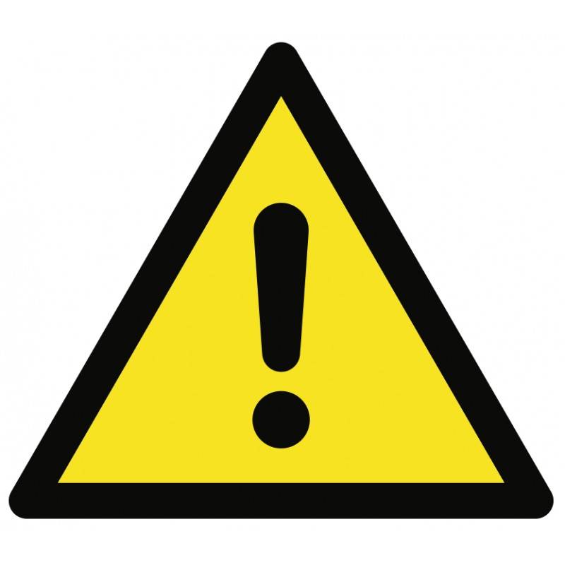 Pictogramme &quot;Attention&quot;