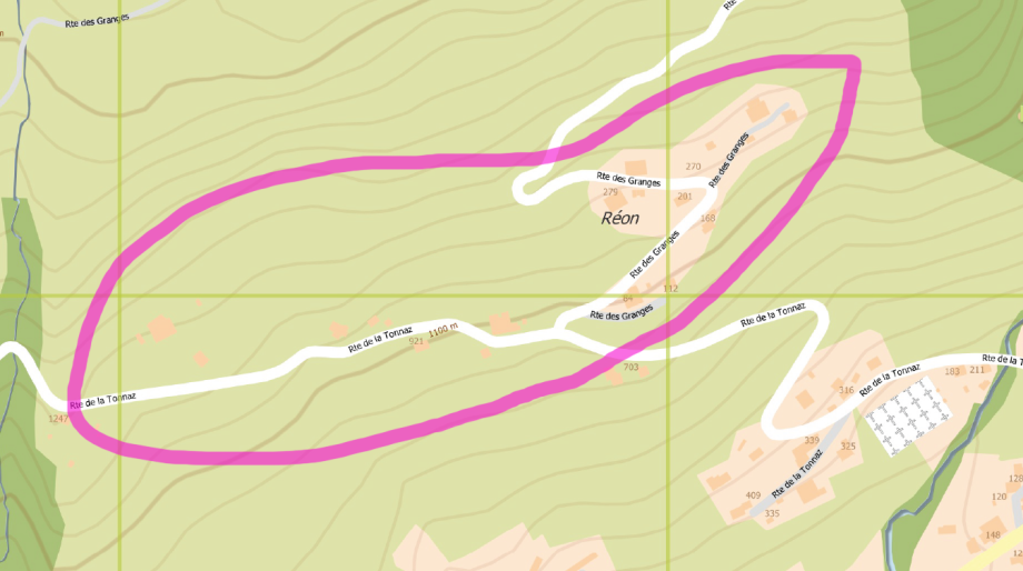 Zone du secteur Réon concerné par la coupure d'eau du 12/10/2026 - Marie-Anaïs Lien