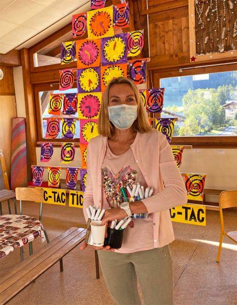 Bérengère Feige, ATSEM à l'école matenrelle Saint-Joseph