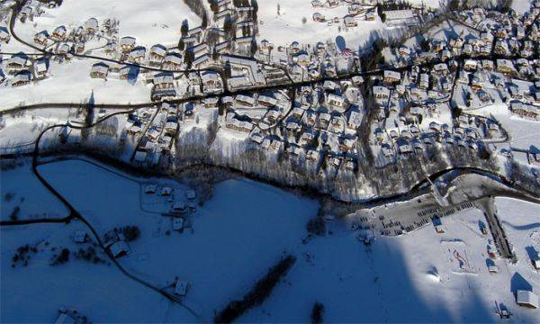 Quartier de la Rosière à Praz-sur-Arly