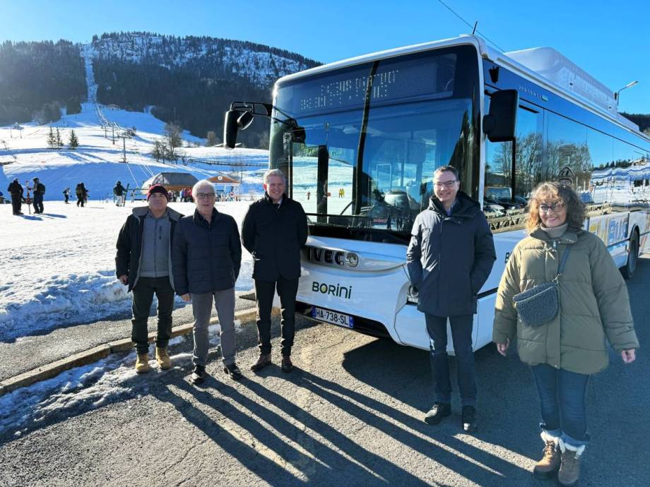 Skibus fonctionnant au gaz naturel en 2025 - Ets Borini