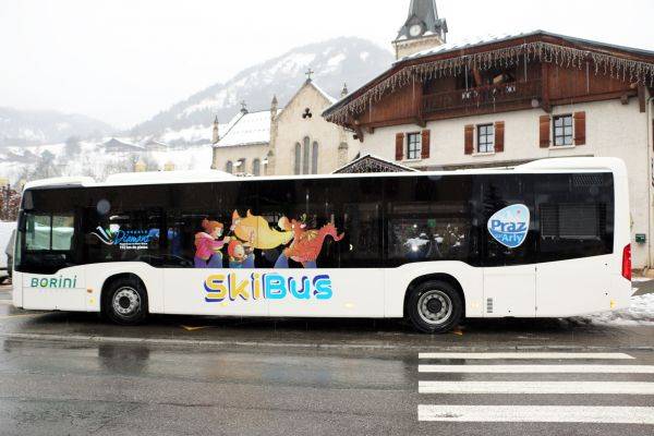 Skibus avec un moteur Euro 6