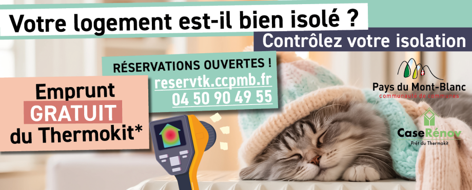 Votre logement est-il bien isolé ? Contrôlez votre isolation avec le Thermokit - CCPMB
